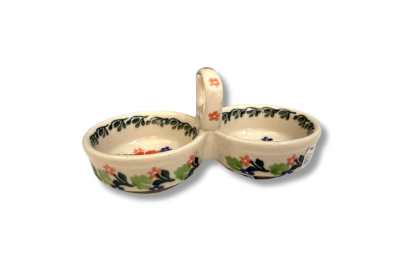 031 Bunzlau Dubbel Schaaltje 3219 023 Ribbel Schalen Ø 12 cm